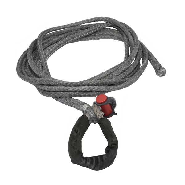 Fusion Tools 20-0438025 7/16" x 25' LockJaw Synthetic Winch Line w/ Integrated Shackle 7,400 lbs WLL