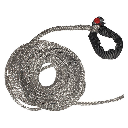 Fusion Tools 20-0313075 5/16" x 75' LockJaw Synthetic Winch Line w/ Integrated Shackle 4,400 lbs WLL