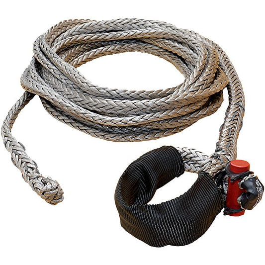 Fusion Tools 20-0375025 3/8" x 25' LockJaw Synthetic Winch Line w/ Integrated Shackle 6,600 lbs WLL