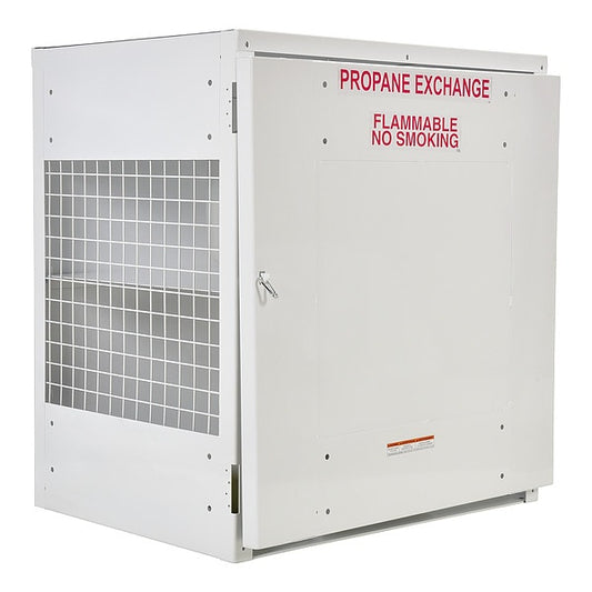 Vestil CYL-EX-12-S Gas Cylinder Cabinet, 40 in.W, Capacity 12