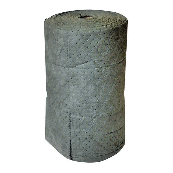 Oil Eater AOA-FRH200-GREY-2PK Universal Laminated Fine Fiber Low Linting Rolls - Heavy Roll Split 15” x 150’ Split