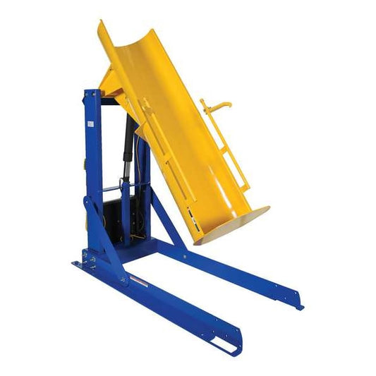 Vestil HDD-72-7-S Drum Dumper, 72 In H, 750 lb.Cap