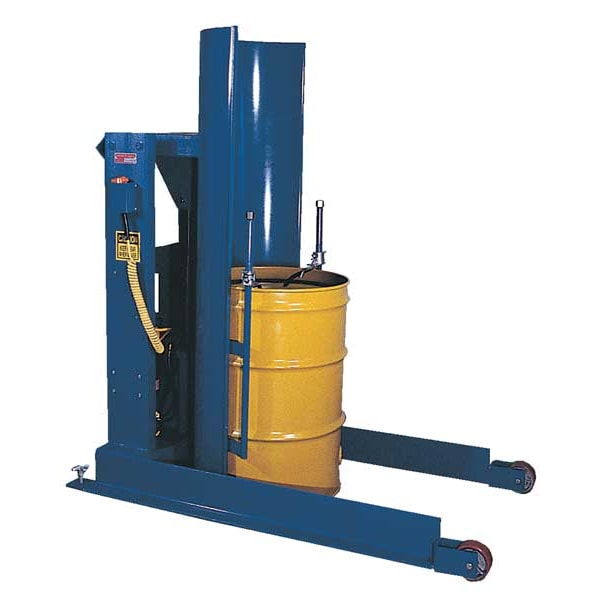 Vestil HDD-60-7-S Drum Dumper, 60 In H, 750 lb.Cap
