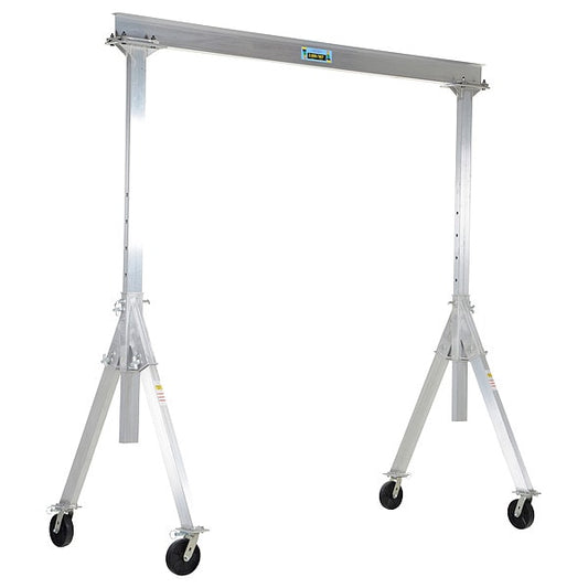Vestil AHA-2-10-10 Adjustable Alum Gantry Crane, 2K 10 x 10