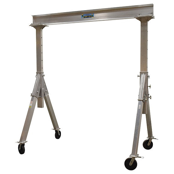 Vestil AHA-4-8-8 Adjustable Hgt Aluminum Gantry Crane