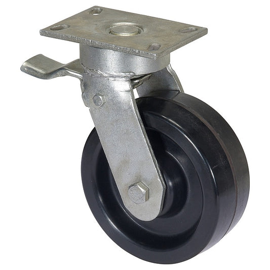 Vestil AHS-6/8-TLC Steel Gantry Crane - Locking Casters