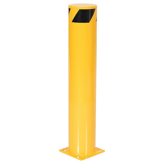Vestil BOL-36-6.5 Steel Pipe Safety Bollard - Yellow
