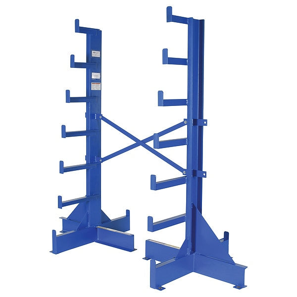 Vestil BAR-R-84-S Bar Rack Starter Unit - Single-Sided