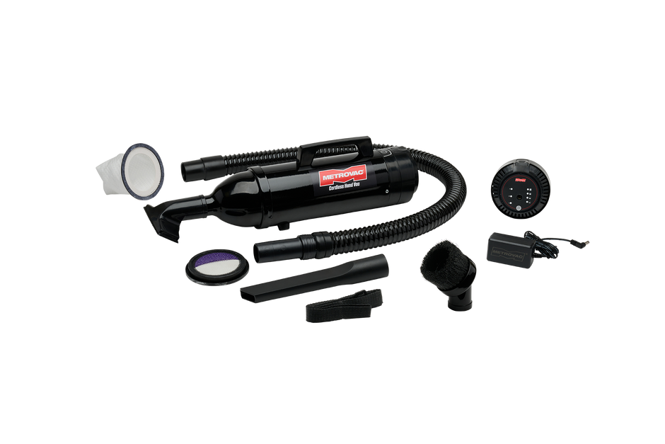 Metrovac 105-560005 Deluxe Cordless Hand Vac - Black