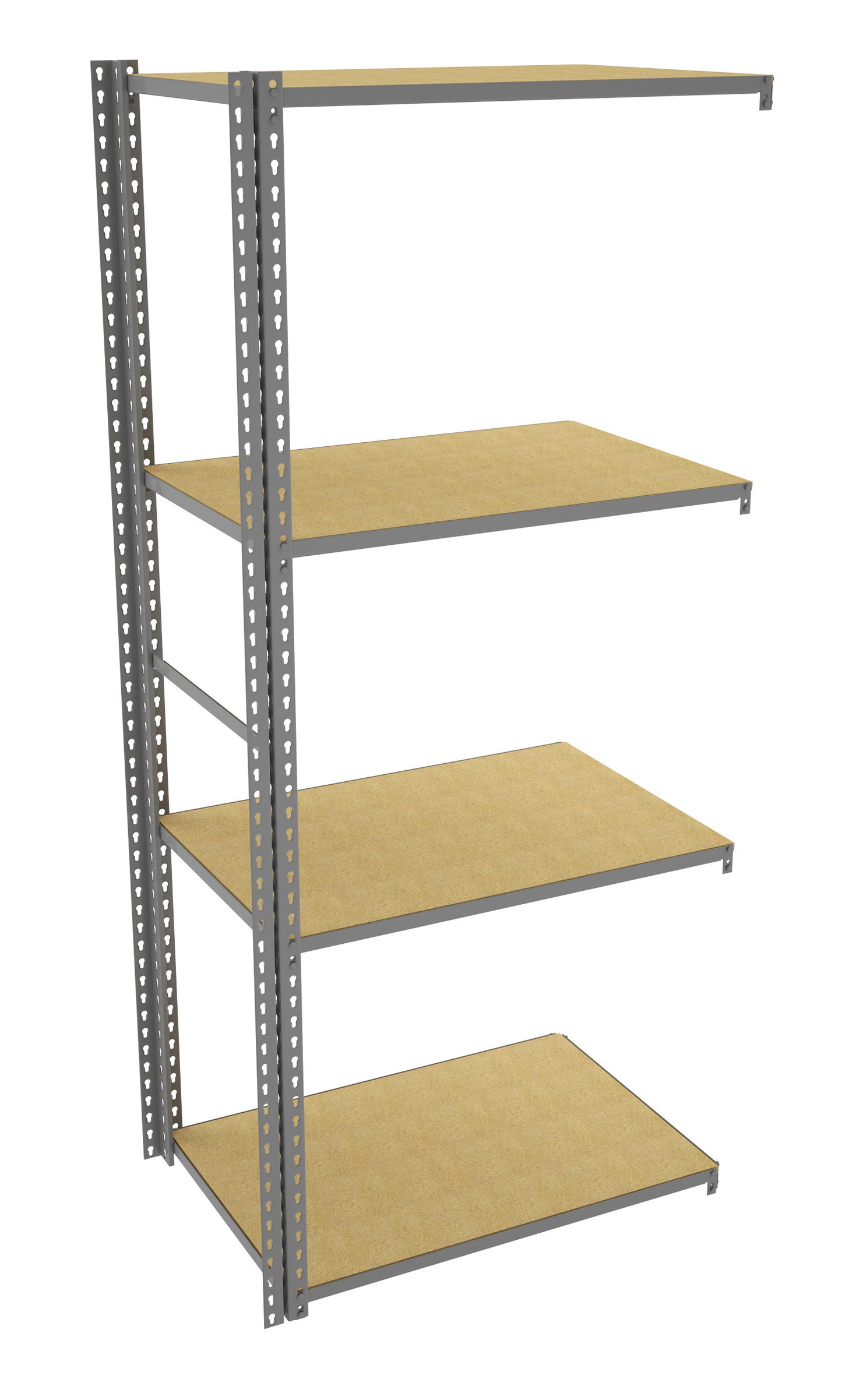 Tennsco ZA7-3624A-4D Z-Line Low Profile Add-On Decking Unit