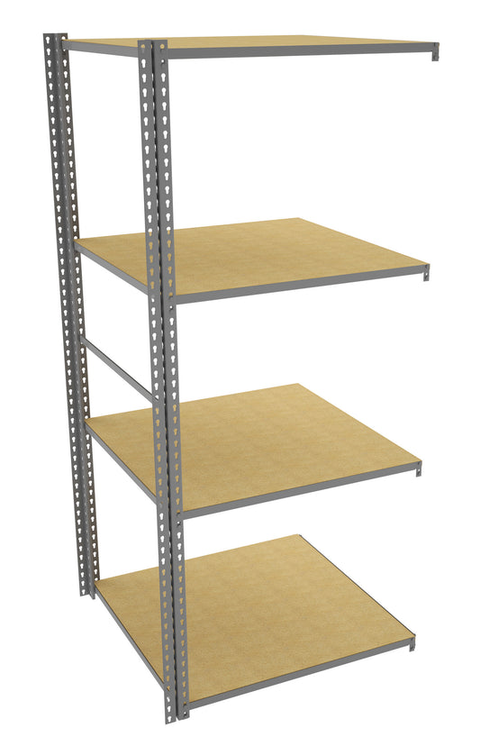 Tennsco ZA7-3636A-4D Z-Line Low Profile Add-On Decking Unit