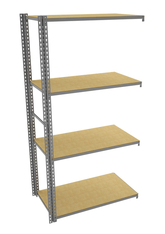 Tennsco ZA7-4224A-4D Z-Line Low Profile Add-On Decking Unit
