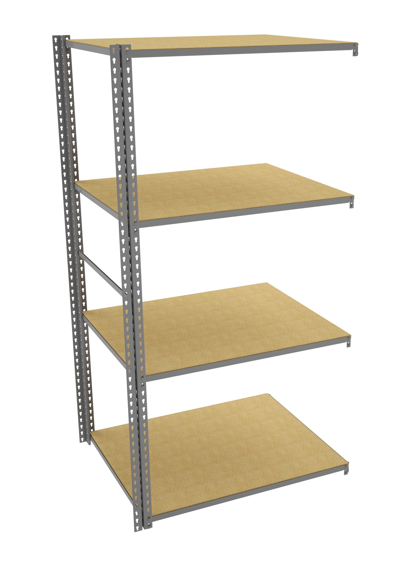 Tennsco ZA7-4236A-4D Z-Line Low Profile Add-On Decking Unit