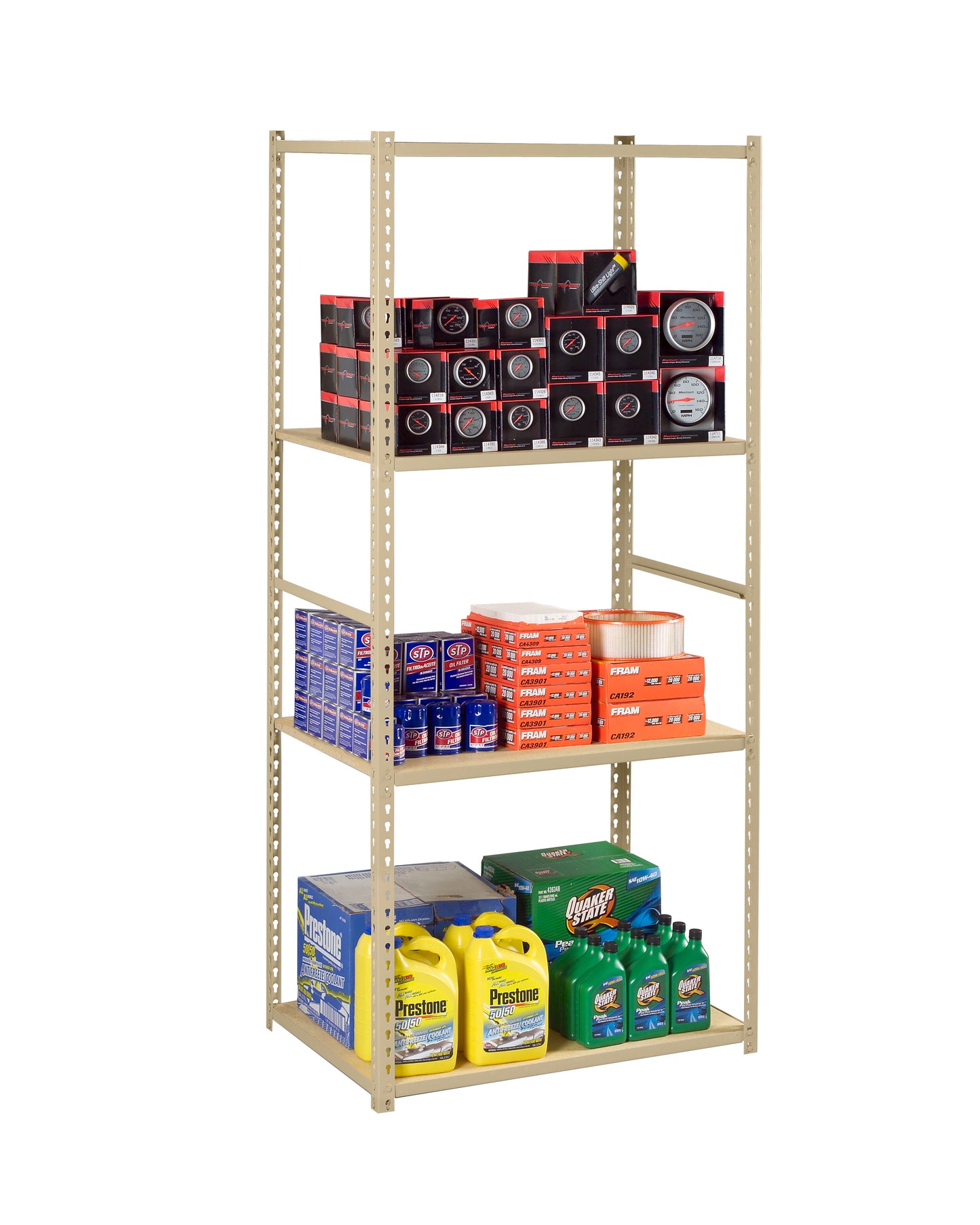 Tennsco ZA7-4812S-4D Z-Line Low Profile Starter Decking Unit