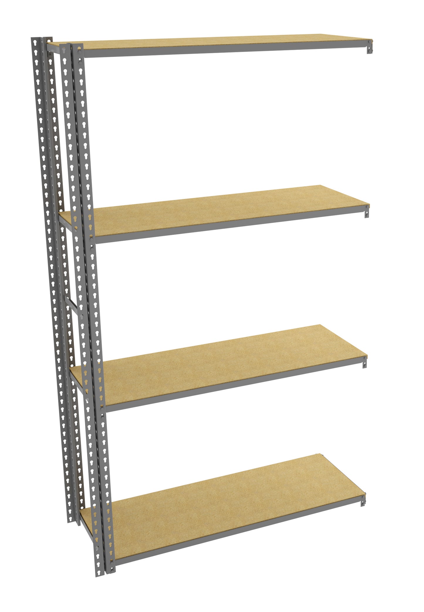 Tennsco ZA7-4818A-4D Z-Line Low Profile Add-On Decking Unit