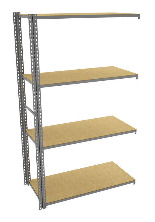 Tennsco ZA7-4824A-4D Z-Line Low Profile Add-On Decking Unit