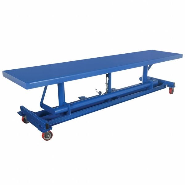 Vestil LDLT-20120 Long Deck Cart, 120 in Overall L
