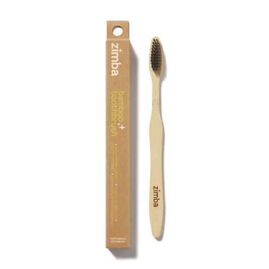 Zimba ZTB00-9001-WD Bamboo Toothbrush