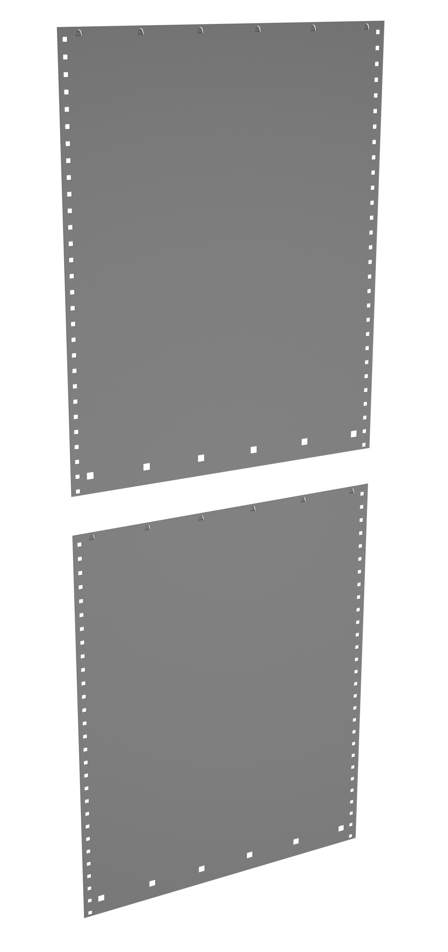 Tennsco ZLBP-3684 Z-Line Shelving Back Panel with Clips - 2 Piece