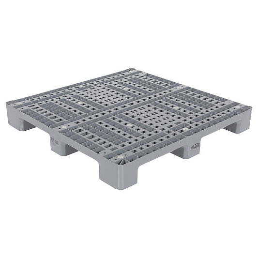 Vestil PLPS-4848 High Density Polyethylene (HDPE) Pallet, 47.5 in L, 47.5 in W, 5.5 H