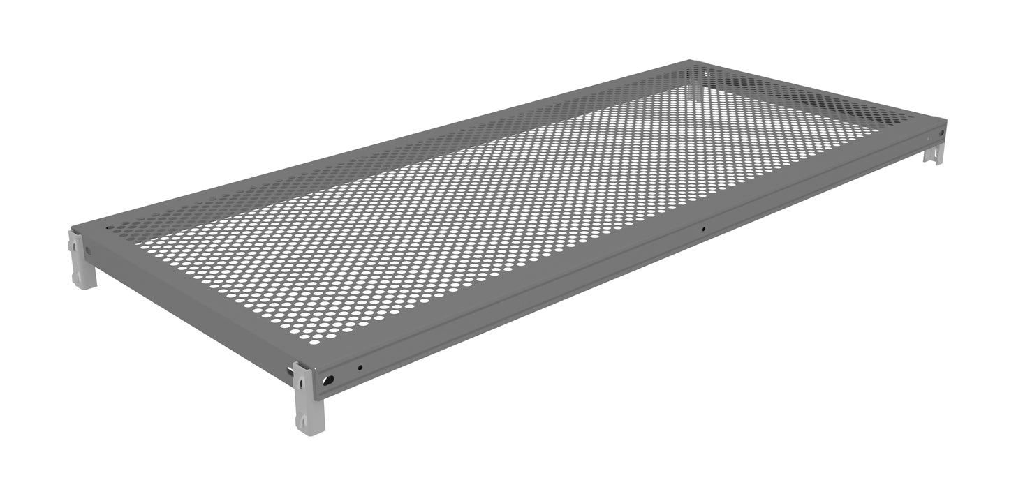 Tennsco ZMPS-4218 Z-Line Perforated Steel Shelving Extra Shelf