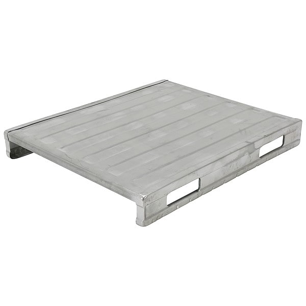 Vestil SDSP-4048 Steel Deck Pallet, 39.5 in L, 47 in W, 6.5 H