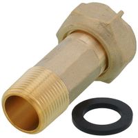 Jones Stephens M307 3/4" Black Steel Standard Merchant Coupling