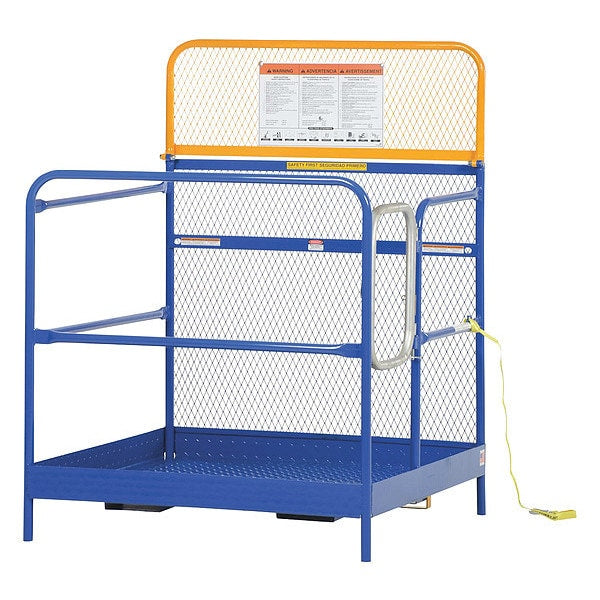 Vestil WP-4848 Work Platform, 45 3/8 in W, 45 3/8 in D, 1,000 lb Load Capacity