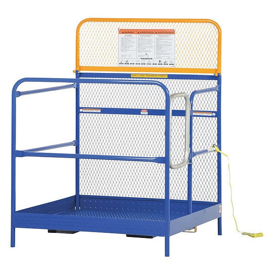 Vestil WP-4848 Work Platform, 45 3/8 in W, 45 3/8 in D, 1,000 lb Load Capacity