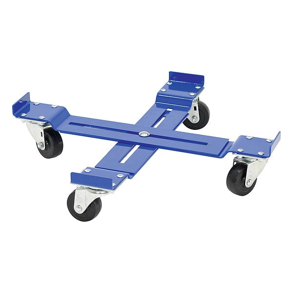 Vestil DRUM-X-H Mobile Drum Dolly-Adjustable, 1000 lb.