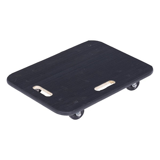 Vestil FWD-1824-3R Black Fiber Wood Dolly With Rubber Caster 800lb Capacity 18 x 24