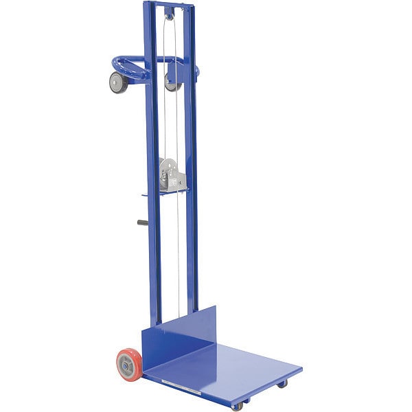 Vestil LLW-202058-FW Steel Lite Load Lift w/Winch & Fixed Wheels