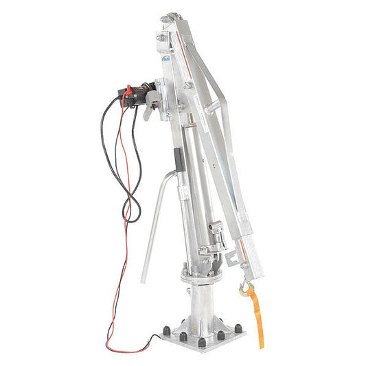 Vestil WTJ-4-G-DC Winch Operated Truck Jib Crane, Galv Dc