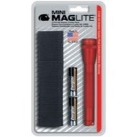MAG-LITE M2A03H Aa Mini Red Holster Combo Pack W/2Aa Batte