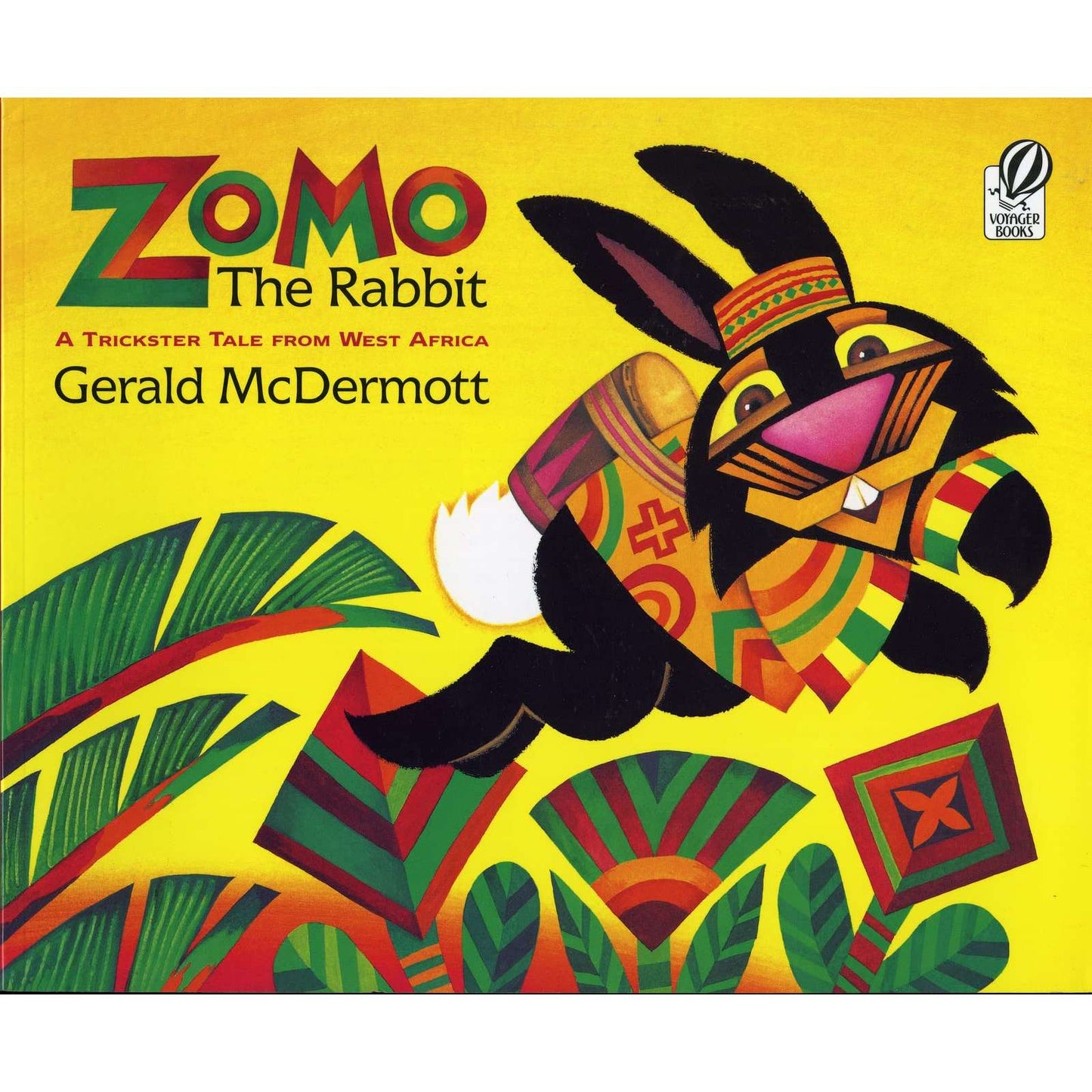 Paradise Clay HRW230 Zomo the Rabbit: A Trickster Tale from West Africa - Book