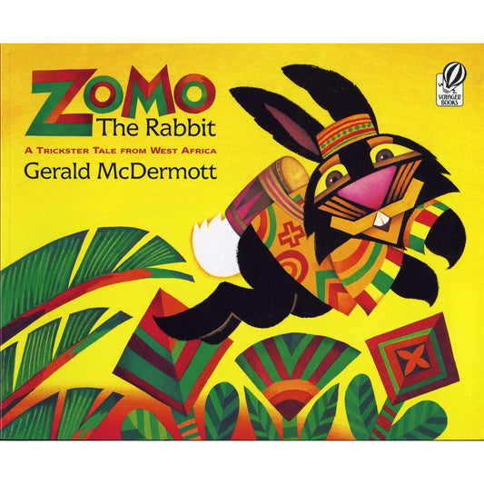 Paradise Clay HRW230 Zomo the Rabbit: A Trickster Tale from West Africa - Book