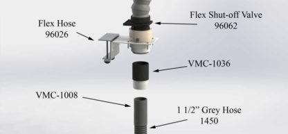 Vaniman 96062 Flex Hose Shut Off Valve