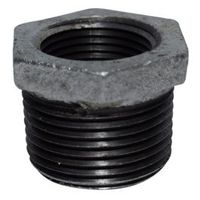 Jones Stephens G1440401 2" x 3/4" Galvanized Iron Hex Bushing