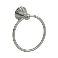 Jones Stephens 97304 Chrome Plated Concealed Mount Bell Post Towel Ring