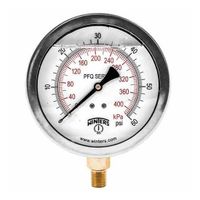 Winters Instruments PFQ1104 Pfq Stainless Steel Liquid Filled Pressure Gauge / Pfq-Lf Lead Free Ss Liquid Filled Pressure Gauge