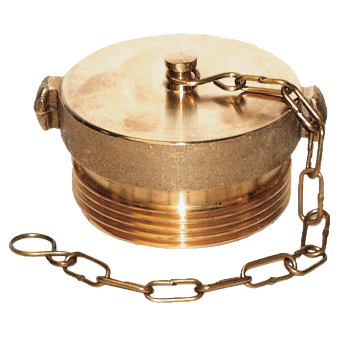 Legend Valves 324-123 2-1/2" Forged Brass Fire Hose Plug