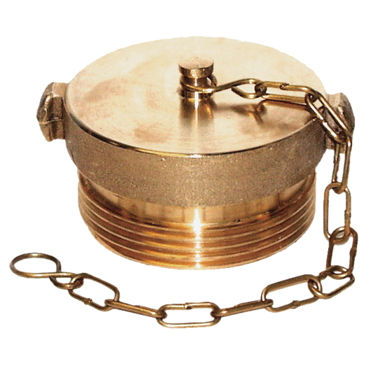 Legend Valves 324-123 2-1/2" Forged Brass Fire Hose Plug