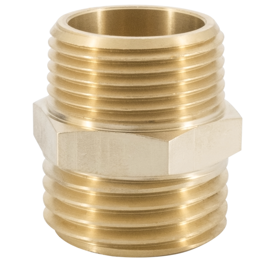 Legend Valves 322-510 1" x 3/4" Forged Brass Fire Hose Fitting