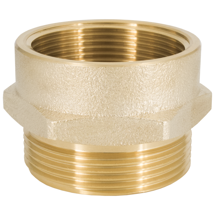 Legend Valves 322-602 1" x 3/4" Forged Brass GHT Fire Hose Fitting