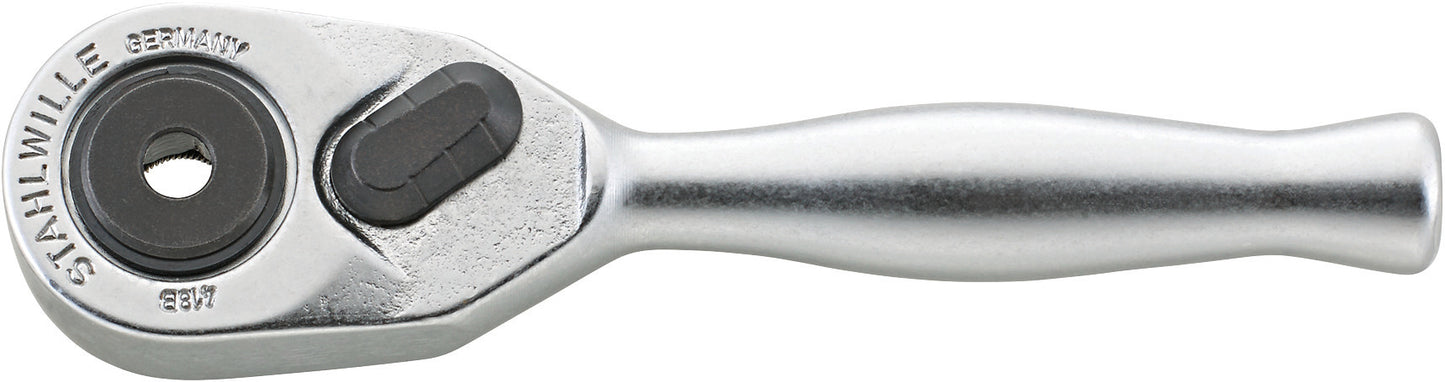 Stahlwille 11133030 418B Mini Fine-ToothBit Ratchet