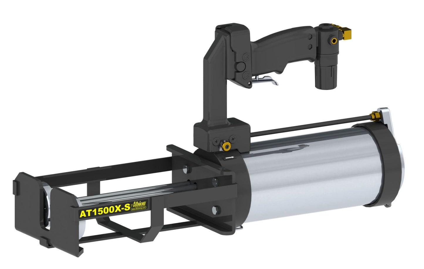 Albion Engineering AT1500X-S 1500 Series AT Line Air-Powered Multi-Component Cartridge Gun (1:1, Suitcase Configuration)