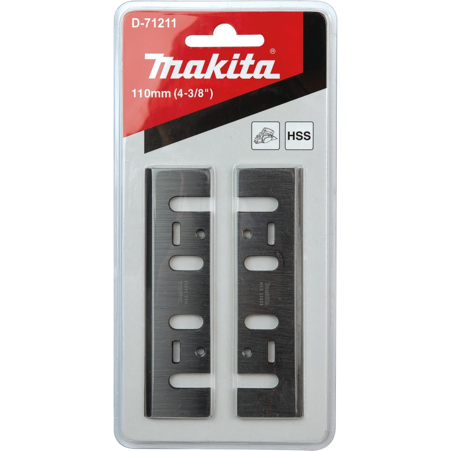 Makita D-71211 4‘3/8" Planer Blade, High Speed Steel, 2/pk