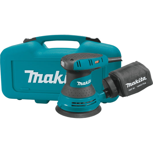 Makita BO5031K 5" Random Orbit Sander, variable speed, with Tool Case