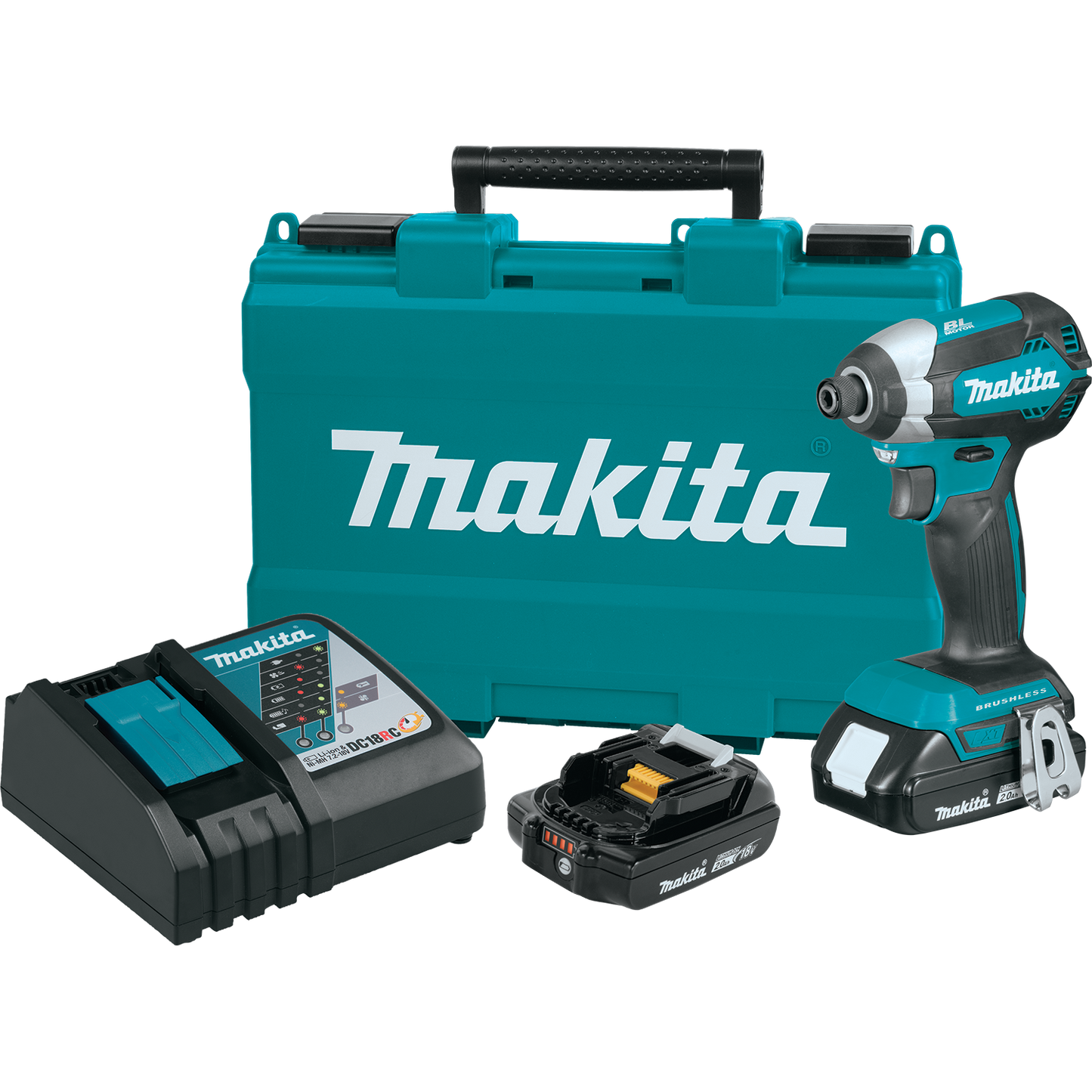 Makita XDT13R 18V LXT® Lithium‘Ion Compact Brushless Cordless Impact Driver Kit (2.0Ah)