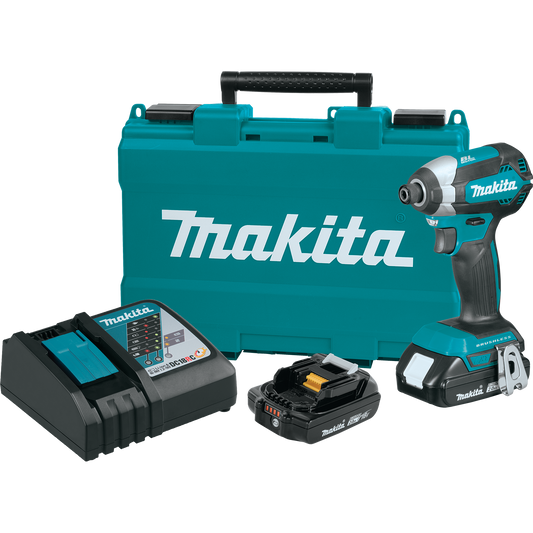 Makita XDT13R 18V LXT® Lithium‘Ion Compact Brushless Cordless Impact Driver Kit (2.0Ah)